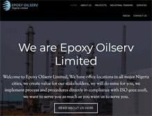 Tablet Screenshot of epoxyoil.com